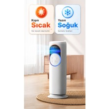 Airpoll HF01 Uzaktan Kumandalı Taşınabilir Mobil Vantilatör Soğuk & Sıcak Enerji Tasarruflu