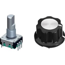 Eding Eğitim Platformu Rotary Encoder Potansiyometre ve Pot Başlığı