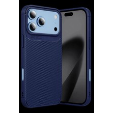 Marsilyan™-  Apple Iphone 18 Pro Max Auto Focus Karbon Kapak - Lacivert