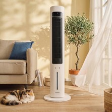 Homend Fanomen 9011H Uzaktan Kumandalı Soğuk Su ve Buz Hazneli Kule Tipi Vantilatör 60W