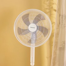 Homend Fanomen 9010h Hız ve Açı Ayarlı Döner Başlıklı Ayaklı Vantilatör 55W