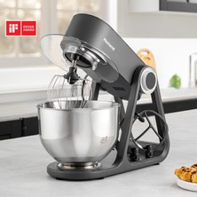 Homend Profashion 3023H Digital Ekran 5 Lt Döküm Stand Mikser Antrasit 1500W
