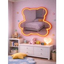 Dh Elektromarket Ayıcık Neon Pleksi Ayna 62X50