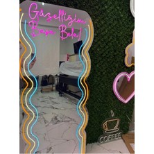 Dh Elektromarket Güzelliğim Başa Bela Neon Pleksi Ayna 180X80 cm
