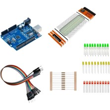 Eding Eğitim Platformu Arduino Ile Trafik Lambası Yapım Proje Seti - E-Pdf Içerikli