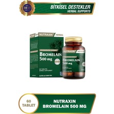 Nutraxin Bromelain 500 Mg Takviye Edici Gıda 60 Tablet