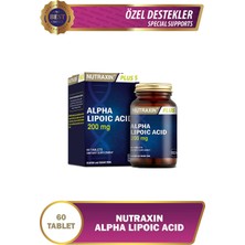 Nutraxin Alpha Lipoic Acid 60 Tablet | ALA 200 mg | Bağışıklık & Enerji Takviyesi