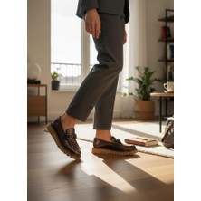 Mammamia 3240 Hakiki Deri Günlük Kadın Loafer Ayakkabı