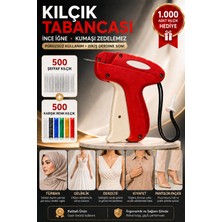 Liva Craft Kılçık Tabancası 5mm, 1. Kalite Ince Iğne, 1.000 Ad. Kılçık Hediyeli Dikişsiz Sabitleme Tabancası