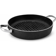Greenpan Cambridge 28 cm Izgara Tavası | Thermolon™ Seramik Yüzey | Pfas, Pfoa ve Ptfe Içermez | Magneto™ Taban | Indüksiyon Uyumlu