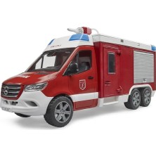 Oyuncakmatik Merdivenli  Mercedes-Benz Sprinter Itfaiye Aracı 1:16 Ölçek
