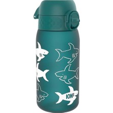 Ion8  Geri Dönüştürülmüş Plastik Sızdırmaz Çocuk Suluğu 350 ml - Recyclon Köpekbalığı