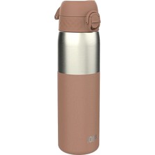 Ion8 Sızdırmaz Paslanmaz Çelik Ince Suluk 600 ml - Mocha Kahve