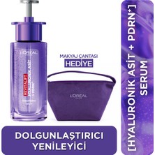 L'Oréal Paris L'oreal Paris Revitalift Filler [hyaluronik Asit + Pdrn] Dolgunlaştırıcı, Yenileyici ve Parlaklık Veren Yüz Serumu + Çanta Hediyeli