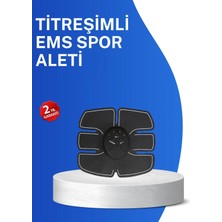 Marsilyan™- Titreşimli Ems Spor Aleti Karın Kol ve Bacak Kas Yapma Cihazı 2025 Model