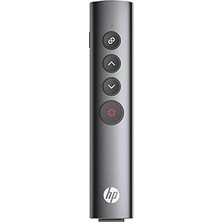 TeknoKapsül Hp SS10PRO Kablosuz Sunum Kumandası 2.4g Wireless USB Type-C Alıcı Laser Pointer Şarjlı Batarya Slayt Kontrol Presentation Clicker | SS10PRO