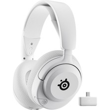 TeknoKapsül Steelseries Arctis Nova 5p Wireless ve Bluetooth Kablosuz Oyuncu Kulaklığı Beyaz