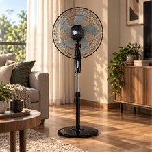 JOYSIDEA FN-100 3 Kademeli Hız Ayarlı Ayaklı Vantilatör Salınımlı
