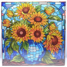 İğne İzi 5d Elmas Taş Işleme Kiti Tablo 35X35 cm - Diamond Painting Set - Dıy Kit Diamond Art YEEX16295
