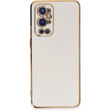 One Plus 9 Pro Kılıf Volet Silikon - Beyaz
