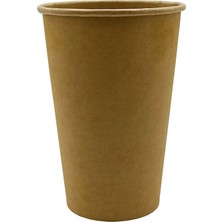 St. Morritz 16 Oz Karton Bardak Latte Cappuccino Kraft Kağıt Bardak 480 ml - 150'LI