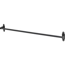 St. Morritz Mutfak Rayı Siyah Renk 60 cm 5 Adet Kanca Çelik