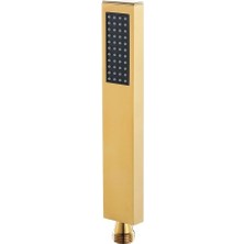 St. Morritz El Duş Başlığı Pirinç Metal Kare Altın KE102-G