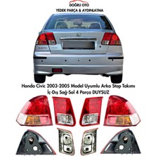 Doğru Ticaret Auto Parts Honda Civic 2003-2005 Vtec Uyumlu Stop Takımı