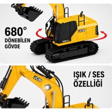 Hak-İş Oyuncak Uzaktan Kumandalı Şarjlı Jcb Lisanslı Ekskavatör
