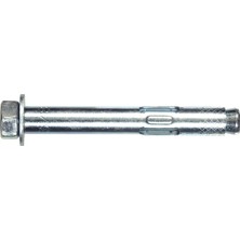 TeknoKapsül Hillman 370800 Altıgen Başlı Manşon Çapa, 8/8 x 1-7/8-Inç, 50'li Paket