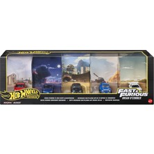 Hot Wheels Premium Fast & Furious Paketi, 5 Adet 1:64 Ölçekli Metal Oyuncak Araba JMN13