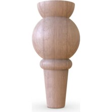 St. Morritz Ahşap Koltuk Ayağı - Kupa 15CM - Kendin-Yap Projeleriniz Için Harika Seçim.