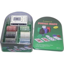 Zamerya Poker Oyunu 120 Chip ve 2 Adet Iskambil Oyun Setine Sahip Poker Oyunu ALK2542