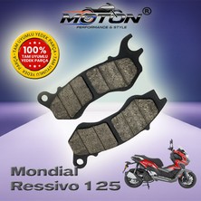 Moton Mondial Ressivo 125 Ön Disk Fren Balatası - A Kalite Dayanıklı Performans Balatası