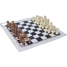 Zamerya Ahşap Satranç Taşı 10 cm ALK4017