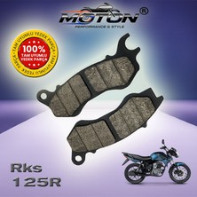 Moton Rks 125R Ön Disk Fren Balatası - A Kalite Dayanıklı Performans Balatası