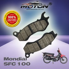 Moton Mondial Sfc 100 Ön Disk Fren Balatası - A Kalite Dayanıklı Performans Balatası