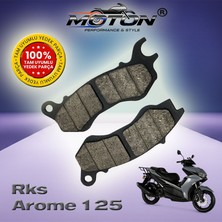 Moton Rks Arome 125 Ön Disk Fren Balatası - A Kalite Dayanıklı Performans Balatası