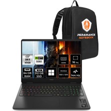 Hp Omen 16 Intel Core I9 14900HX Rtx 5060 8gb 64GB Ram 512GB SSD 16" 2k 144Hz WIN11 Pro C39J7EAPN458 Gaming Laptop + Per4 Çanta