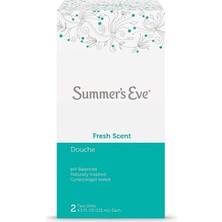 TeknoKapsül Summer's Eve Douche, Taze Koku, 2 Birim, Her Biri 4.5 Fl Oz (1'li Paket)