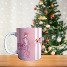St. Morritz Pembe Panter Porselen Kupa