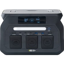 Initial Entropy Energy (Ieetek) P800 512WH-800W (1600W Surgepad) Taşınabilir Güç Kaynağı Lifepo4 Bataryalı, Süper Hızlı Şarj, Wi-Fi, Bluetooth Ev Karavan Kamp Için Çok Fonksiyonlu Power Station