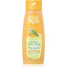 TeknoKapsül Natur Vital Colour Hair Mask Blonde Hair 300ML Sarı Saçlar Için Renk Koruyucu Bakım Maskesi