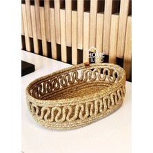 St. Morritz Natural, Jüt, Desenli, Sepet, Dolap Içi, Çocuk Odası, Düzenleyici, Saklama Sepeti, Ekmek Sepeti,