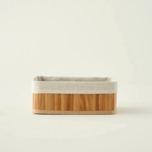 St. Morritz Bres Bambu Düzenleyici Kutu Naturel - Küçük