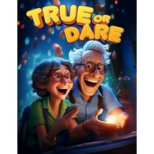 TeknoKapsül Independently Published Truth Or Dare - Senior Social Game, Memorable Questions And Challenges For A Hilarious Gathering, Perfect For Senior Get-Togethers Or Adult Trivia Fun, Friendsgiving Games