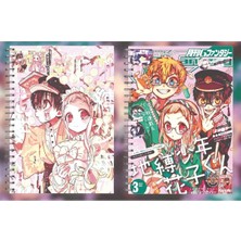 St. Morritz Hanako Kun Anime 2 Adet Spiralli Defter 50 Yaprak
