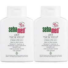 TeknoKapsül Sebamed Yüz ve Vücut Temizleyici Likit 200 ml x 2 41030401153622