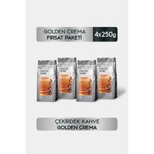Coffee More Golden Crema Çekirdek Kahve 250 gr x 4 Adet