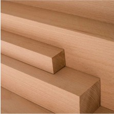 St. Morritz (8x8 cm x 10 cm 1 Adet) Kayın Ahşap Çıta Taslak Tahta Blok ve Kereste